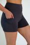 Charcoal Yoga Shorts
