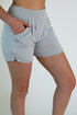 Light Gray Harem Shorts