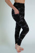 Dark Camo Print Pocket Leggings