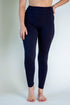 Navy Solid Leggings
