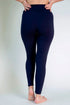 Navy Solid Leggings