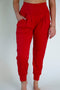 Red Harem Pants
